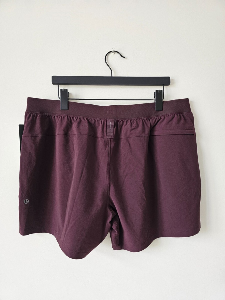 NWT LULULEMON GNPL Plum Burgundy License To Train Shorts
