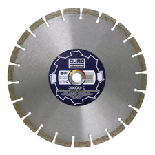 300mm Diamond Blade Universal Duro Standard DU/C Concrete Brick Stone 20mm Bore