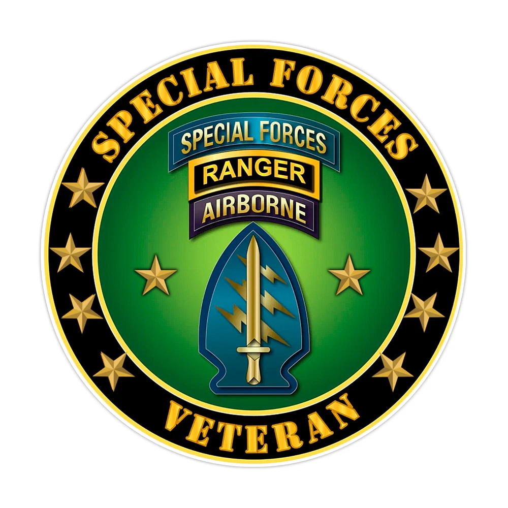 Special Forces Ranger Veteran Bumper Sticker