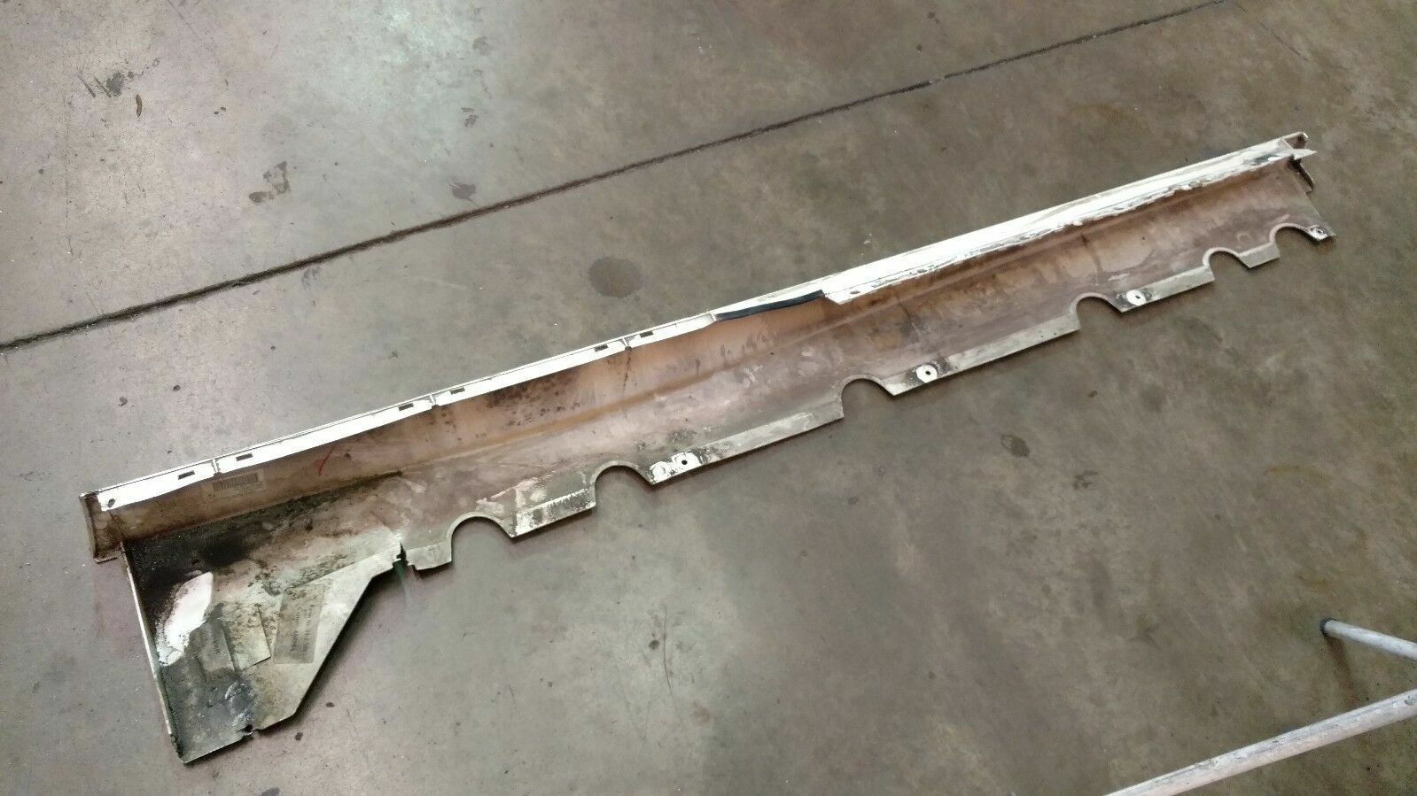 LAMBORGHINI GALLARDO DRIVER LEFT SIDE ROCKER PANEL MOLDING OEM 400853563