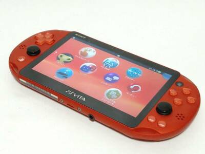 PlayStation Vita - 新品　SONY PlayStationVITA 本体 PCH-2000 ZA26 Sony PlayStation PS Vita Metallic Red PCH-2000 ZA26 Japan | eBay