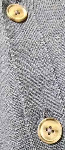 Cárdigan de lana merino para hombre J.Crew azul marino talla grande BL175 SU5831 - Imagen 3 de 9