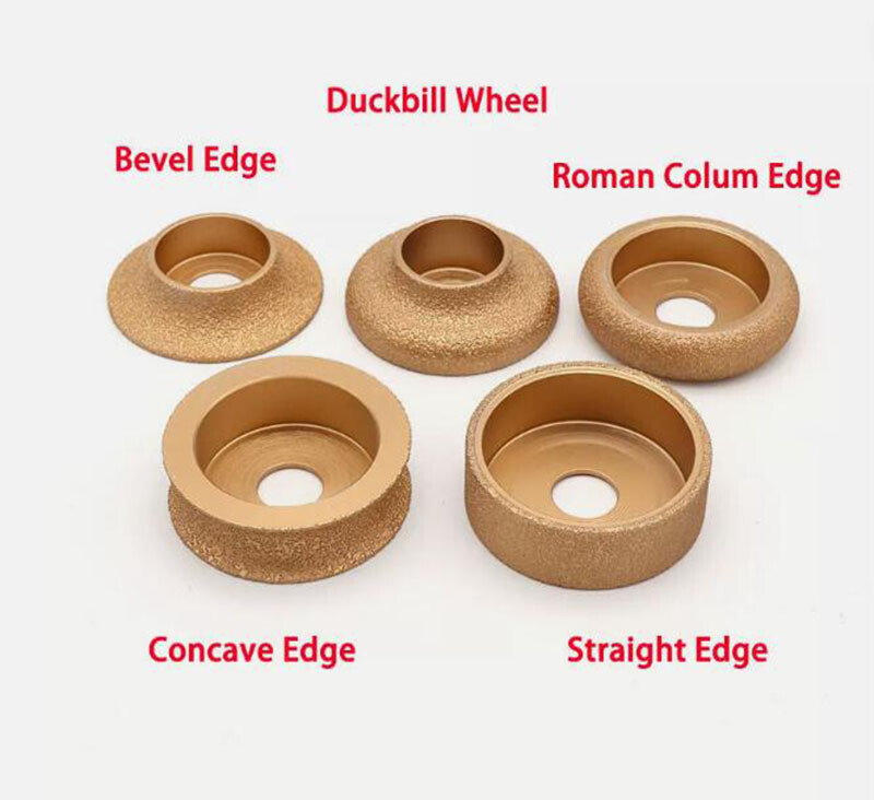 3'' 75mm Brazing Diamond Grinding Wheel Stone Disc Angle Grinder10mm-45mm Thick