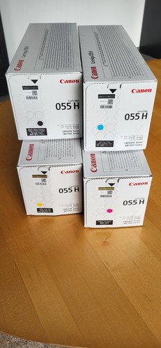 4x ORYGINALNY toner Canon 055 H i-SENSYS MF 744 Cdw 742 Cdw 746Cx LBP 633Cdw 664Cx