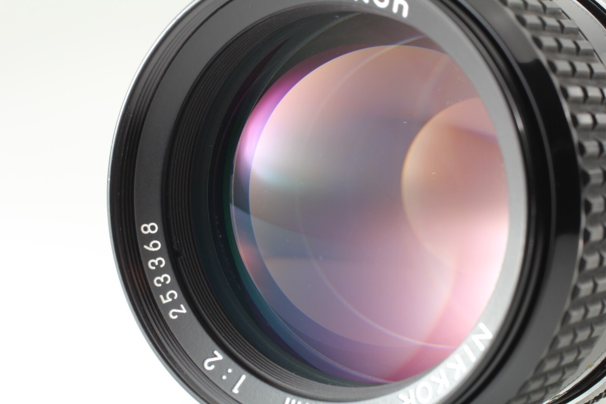 Optics MINT 】 Nikon Ai Nikkor 85mm F2 MF Portrait Prime Optics MINT 】 Nikon Ai Nikkor 85mm F2 MF Portrait Prime