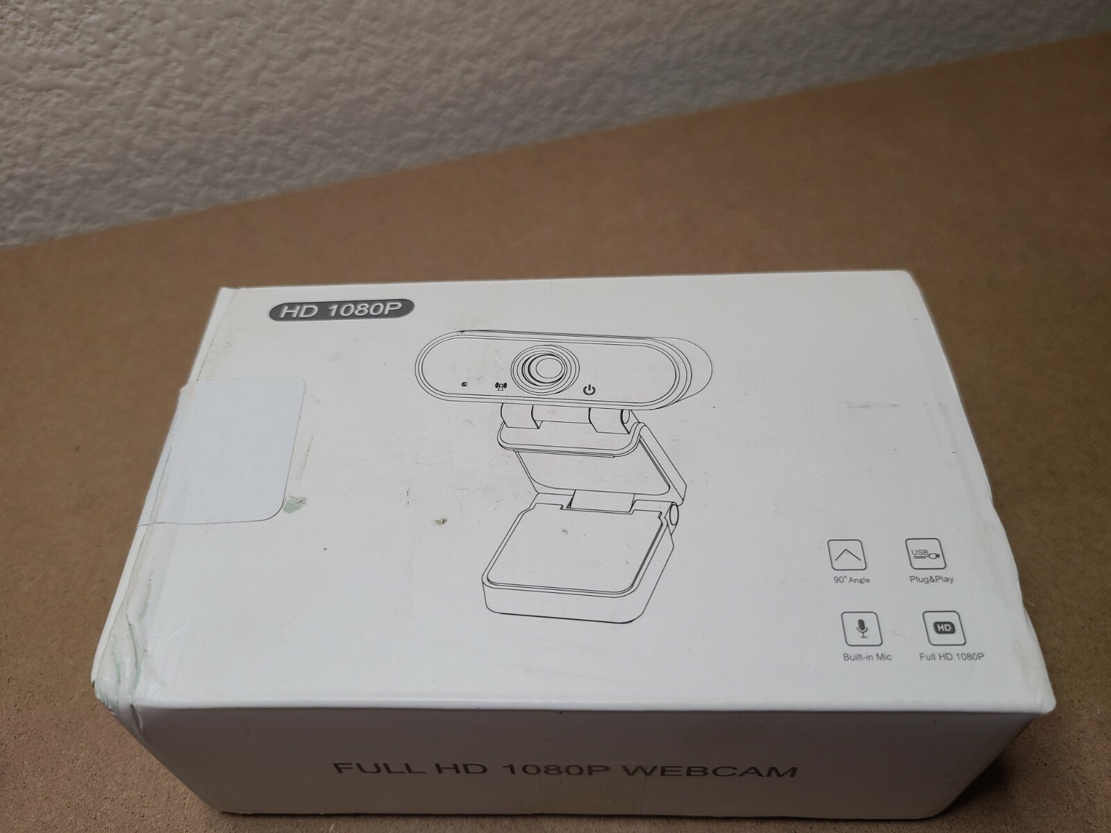 Webcam 1080p Full HD 30 fps 4K - Microphone USB 2.0 PC Conference Call (7988)-image