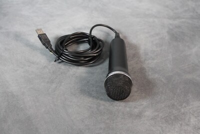 USB Desk-Mikrofon Hand-Mikrofon Mikro Mic PC Notebook für Chat Skype MSN Youtube