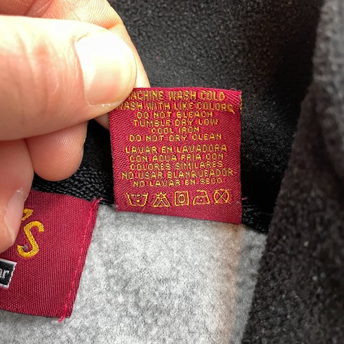 EZ's by Haggar Jacket Mens 2XL XXL Gray 1/4 Zip Pullover Pullover Fleece Soft - Picture 9 of 11