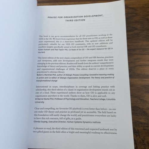 Organization Development A Practitioner s Guide for OD and HR NEW - Foto 3 di 9