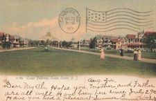 Postcard 1909 Ocean Pathway, Ocean Grove, N.J. the rotograph co. VTG VPC02.