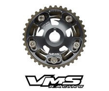 Vms Racing Gunmetal Adjustable Cam Gear Oem Key For 92-95 Honda Civic D15 D16