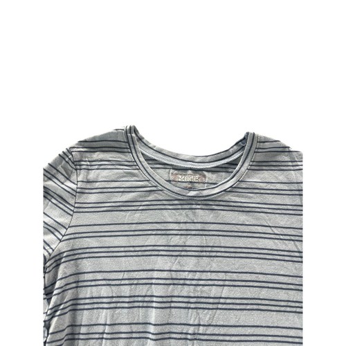 Mudd Girl's Blue Striped Short Sleeve T-Shirt Dress Youth Size Medium - Picture 4 of 6