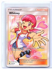 2018 Pokemon—Whitney (Full Art) #214/214 Lost Thunder—Ultra Rare Holo on eBay