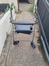 NRS Healthcare - A Series 4 Wheeled Rollator with Seat & Storage
