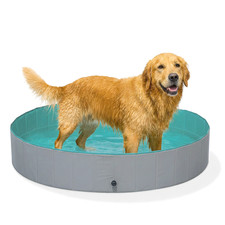 Hundepool 120x30 cm faltbar Hunde Swimmingpoo...
