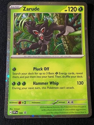 Zarude - 199 (Cosmos Holo) 199 Sv: Scarlet & Violet Promo Cards Holo