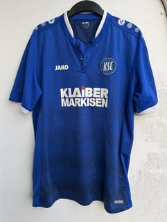 Jako KSC men's T shirt sport shirt Karlsruhe jersey casual size XXL Blue