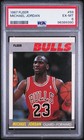 1987 FLEER #59 MICHAEL JORDAN PSA 6