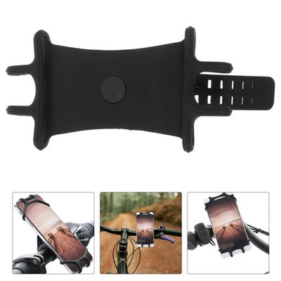 1pc Telefonspeicher Rack Silikon Telefonklasse Fahrradhalterrad Bike Ständer