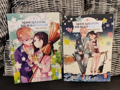 Meine Kollegin, Ihr Besen und Ich 1-2 von Maka Mochida (2022, Taschenbuch)