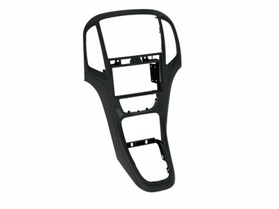 For Opel Astra J GTC Car Radio Mounting Installation Frame Black Matte 2-DIN