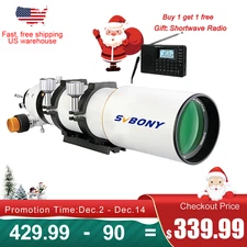 SVBONY SV503 80 ED F7 Telescope Refractor OTA for Viewing and Astrophotography
