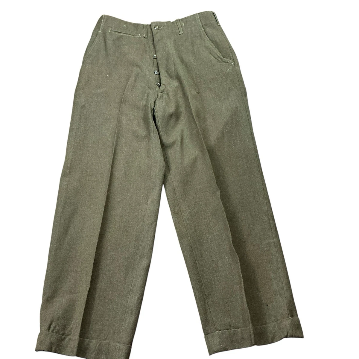 1940s 100% Wool Vintage Pants for Men for sale | eBay
