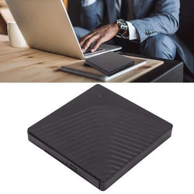Externes DVD Laufwerk, USB 3.0/2.0 Optisches Brenner, 12,7 mm SATA DVD±RW, Tr...