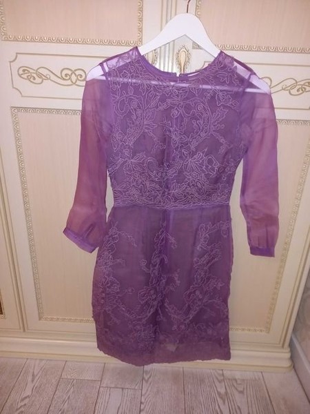 Ermanno Scervino Dress Purple 36/S/44