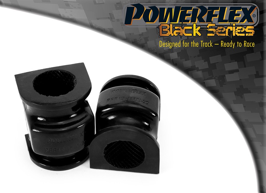 Powerflex Front Anti Roll Bar To Chassis Bush 22mm PFF19-1503-22BLK