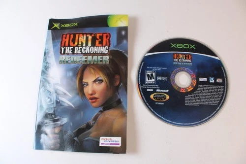 Hunter The Reckoning: Redeemer (Original Xbox) Game Disc and Manual only