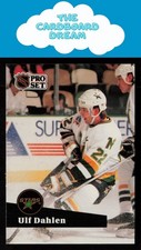 Ulf Dahlen 1991-92 Pro Set French #106 Minnesota North Stars Hockey Card
