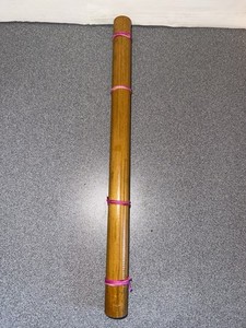 Vintage Rain stick Made In India . Pink Ombré Thread Band , Healing Meditative