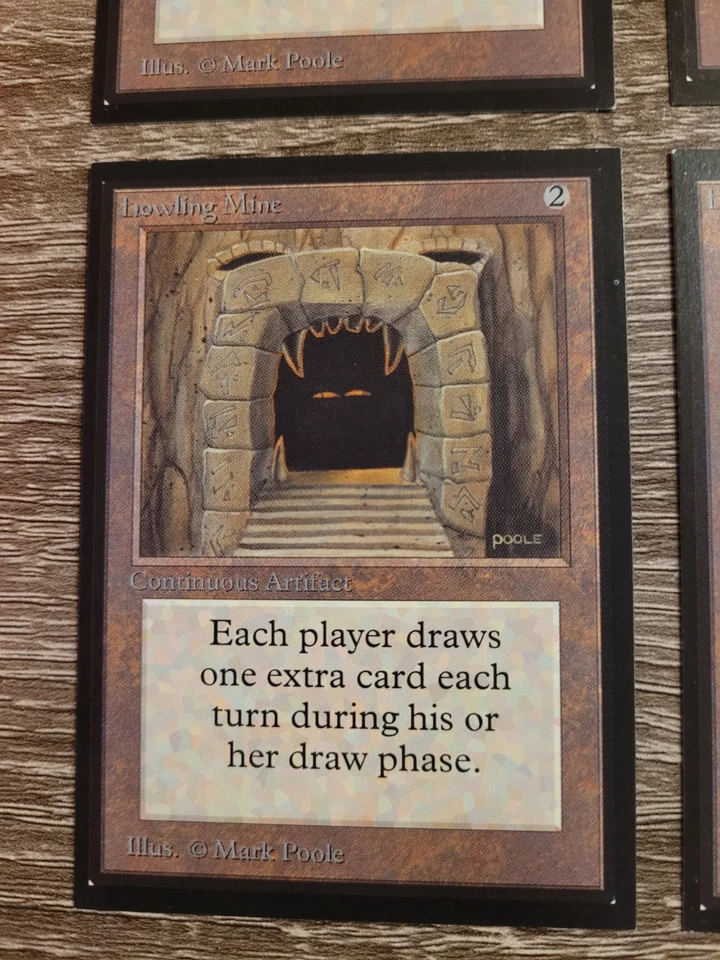 4 Howling Mine Collector's Edition/International Edition Magic MTG - Image 4 of 4