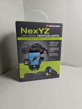 Celestron NexYZ 3-Axis Phone Adapter For Binoculars Microscopes  Scopes Sealed