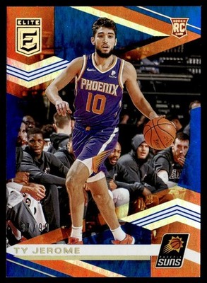 2019-20 Donruss Elite Blue Ty Jerome 97/99 Phoenix Suns #126