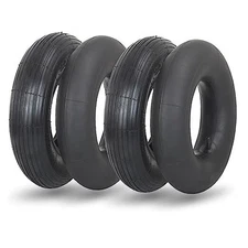 4.00-6 Replacement Tire and Inner Tube Set, 2 4.00-6 Tire and Tube （2 Pack）