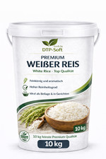 10kg Weißer Reis white Rice Top Qualität 10...