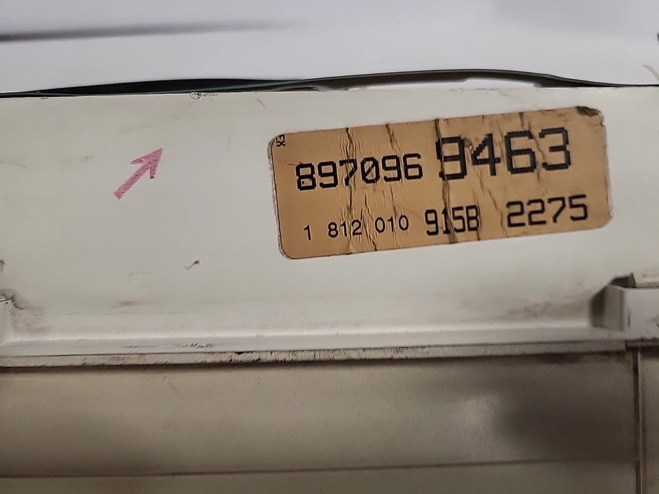 1993-1997 Isuzu Rodeo 2.6 MT Speedometer Instrument Gauge Cluster I2 Foto 3 de 4