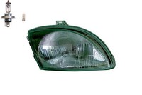 Scheinwerfer Passend FüR Fiat Seicento 187 01/1998-01/10 Rechts Mit Leuchtmittel