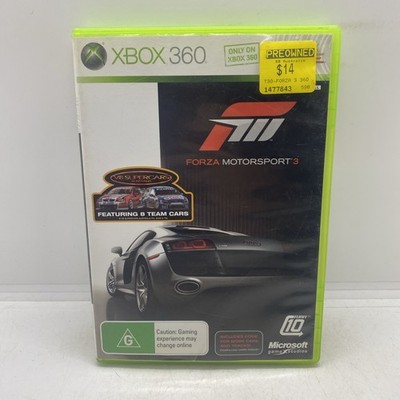 Forza Motorsport 3 Xbox 360 Complete With Manual Free Postage AU Seller