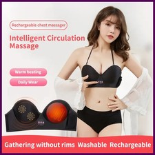 Electric Breast Massage Bra Infrared Heating Chest Enlargement Stimulator