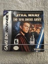 Star Wars New Droid Army Gameboy Advance GBA CiB