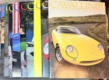 Vintage Lot Of 9 CAVALLINO  Magazines FERRARI...