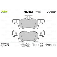 Valeo BremsbeläGe Hinten FüR Peugeot 207 308 SW I CitroëN C4 Grand Picasso