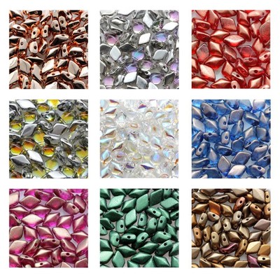 Matubo Gemduo  Pressed Beads Preciosa Ornela Czech Glass 8x5mm Size 8g Tube