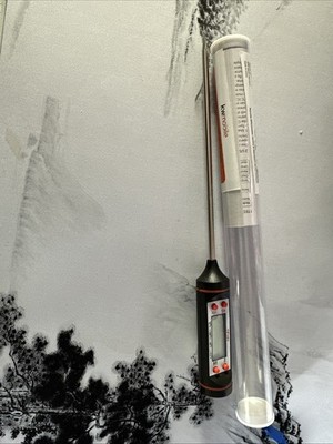 kwmobile Digital Meat Thermometer, Cooking Thermometer for BBQ