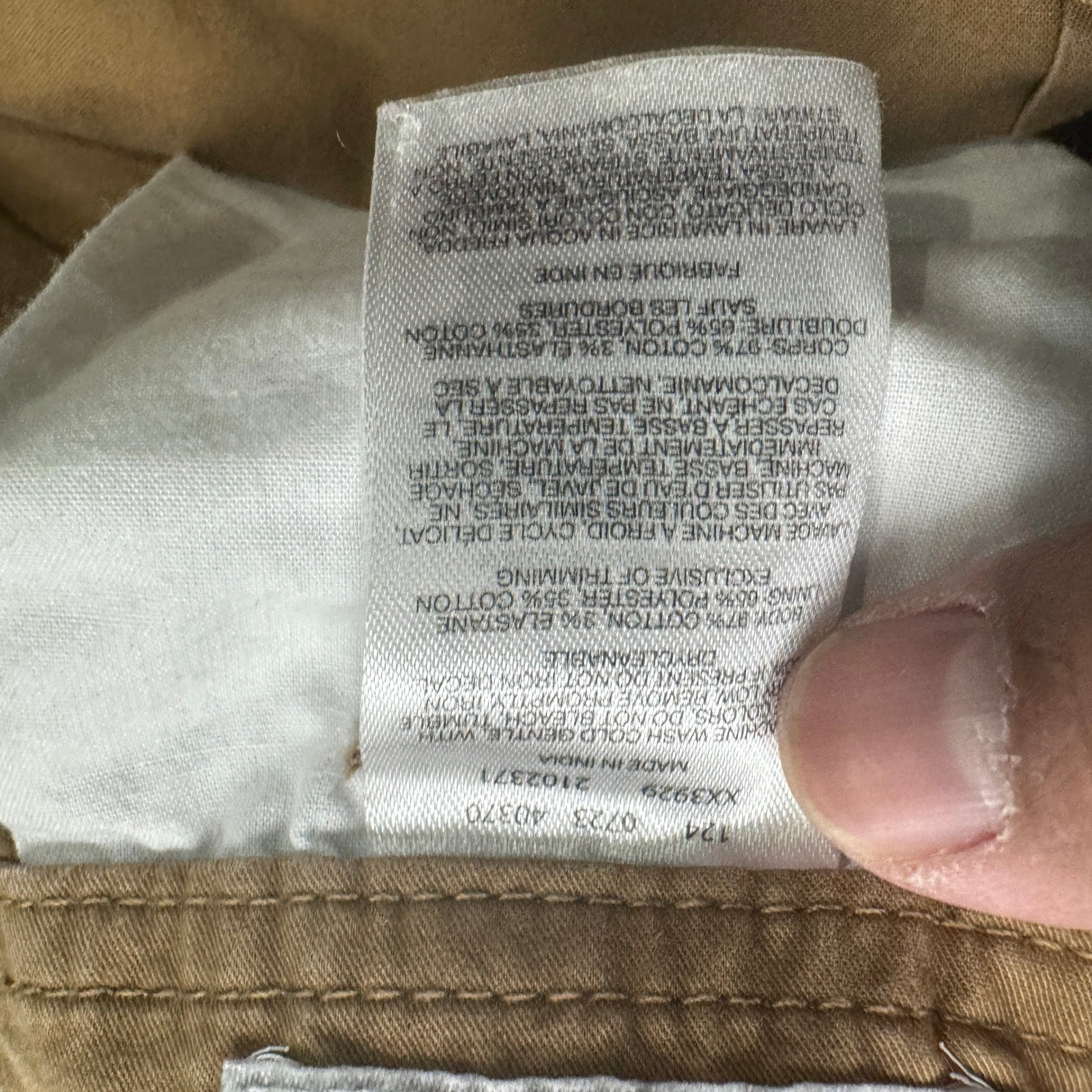 Columbia Utility Pants Men's 40x30 Tan Khaki Straight Fit Stretch Casual Work thumbnail 5