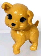 Barbie Mattel Brown Tan Puppy Dog Doll Pet Animal Toy Figure