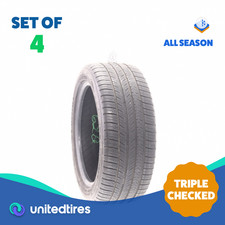Set Of 4 Used 23545zr17 Michelin Pilot Sport All Season 4 97y - 6.5-832